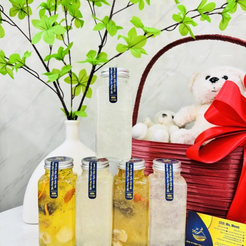 SET 5 HŨ YẾN CHƯNG TƯƠI SIZE 210ML - 32GRAM YẾN TƯƠI