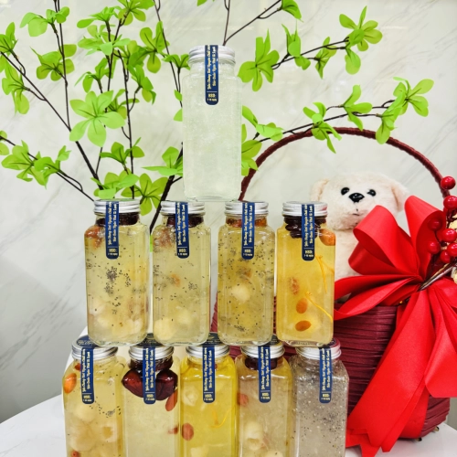 SET 10 HŨ YẾN CHƯNG TƯƠI SIZE 210ML - 32GRAM YẾN TƯƠI