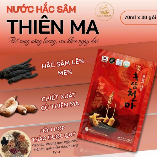NƯỚC HẮC SÂM THIÊN MA HÀN QUỐC