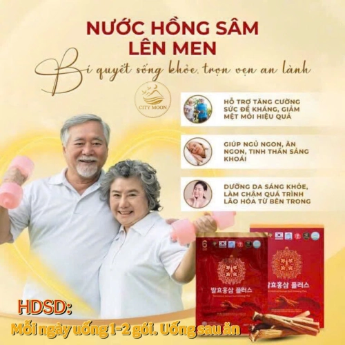 HỒNG SÂM LÊN MEN