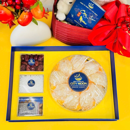 Hộp Quà Tinh Chế Sợi Ép Khít L2  Loại 100gram