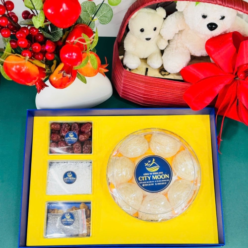 Hộp Quà Đảo Xương Muỗng Đế Thẳng Loại 100gram