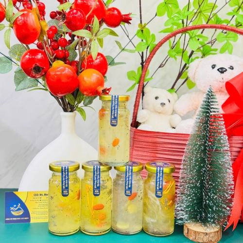 SET 5 HŨ YẾN CHƯNG TƯƠI SIZE 150ML - 22GRAM YẾN TƯƠI