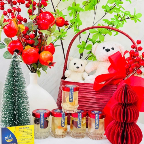 SET 5 HŨ YẾN CHƯNG TƯƠI SIZE 75ML- 10GRAM YẾN TƯƠI