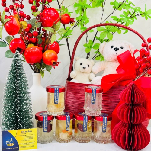 SET 6 HŨ YẾN CHƯNG TƯƠI SIZE 100ML- 16GRAM YẾN TƯƠI