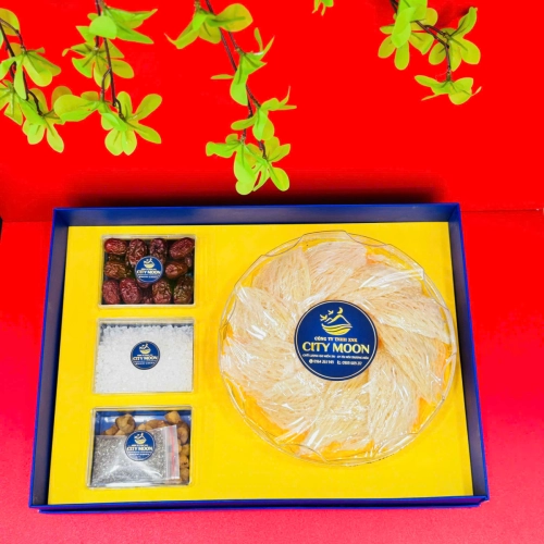 Hộp Quà Tinh Chế 100% Sợi Gân Loại 100gram