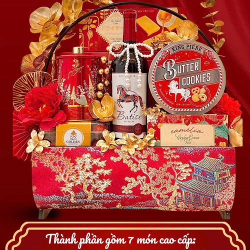 GIỎ QUÀ TẾT HỒNG PHÚ QUÝ - HPQ