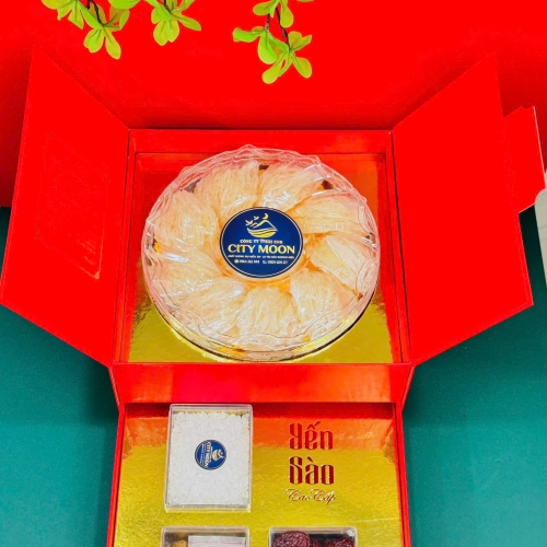 Hộp Quà Hai Tầng Tinh Chế Sợi Ép Khít L2 Loại 100gram