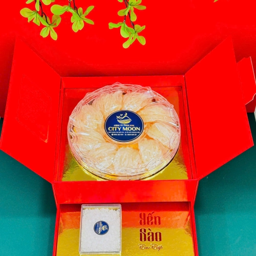 Hộp Quà Hai Tầng Tinh Chế Sợi Ép Khít L2 Loại 100gram