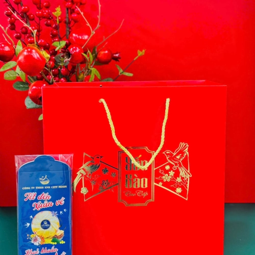 Hộp Quà Hai Tầng Tinh Chế Sợi Ép Khít L2 Loại 100gram