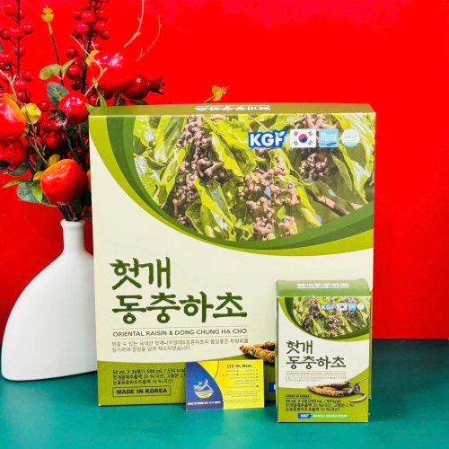 NƯỚC UỐNG THẢI ĐỘC MÁT GAN ĐÔNG TRÙNG HẠ THẢO KGF 