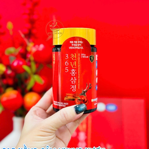 CAO HỒNG SÂM NHUNG HƯƠU LINH CHI 365 - 2 LỌ