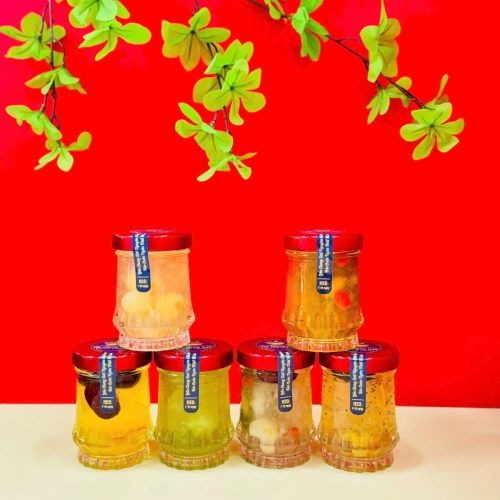 SET 6 HŨ YẾN CHƯNG TƯƠI SIZE 100ML- 16GRAM YẾN TƯƠI