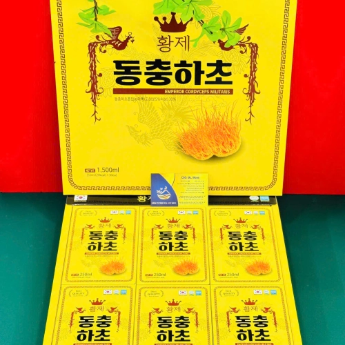 NƯỚC ĐÔNG TRÙNG HẠ THẢO HOÀNG ĐẾ EMPEROR CORDYCEPS MILITARIS HÀN QUỐC