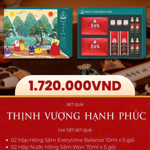 SET QUÀ THỊNH VƯỢNG HẠNH PHÚC