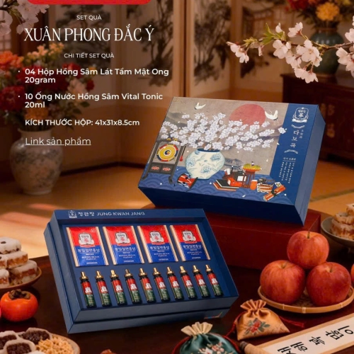 SET QUÀ XUÂN PHONG ĐẮC Ý