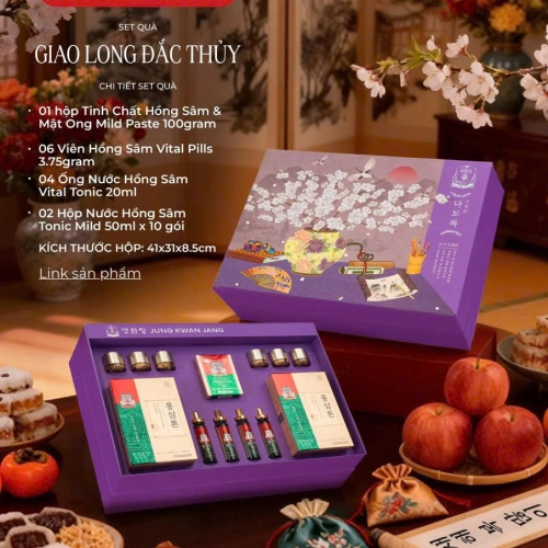 SET QUÀ GIAO LONG ĐẮC THỦY