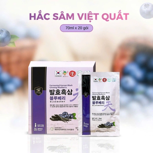 NƯỚC HẮC SÂM VIỆT QUẤT LÊN MEN