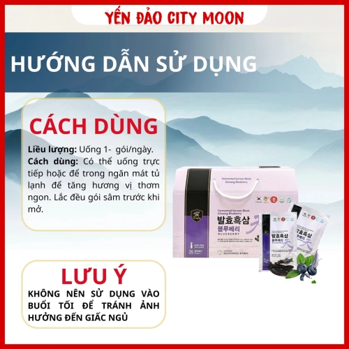 NƯỚC HẮC SÂM VIỆT QUẤT LÊN MEN